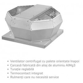 Ventilator axial de acoperiș Sodeca HT-71-4T IE3