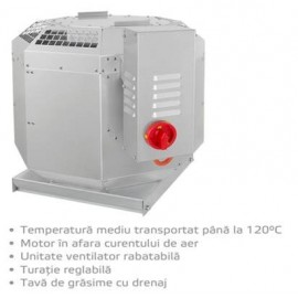 Ventilator centrifugal de acoperiș RUCK DVN 400 E4 30