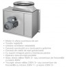 Ventilator de bucatarie profesional RUCK MPX 450 D4 40