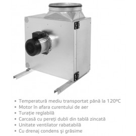 Ventilator de bucatarie profesional RUCK MPS 400 E4 21